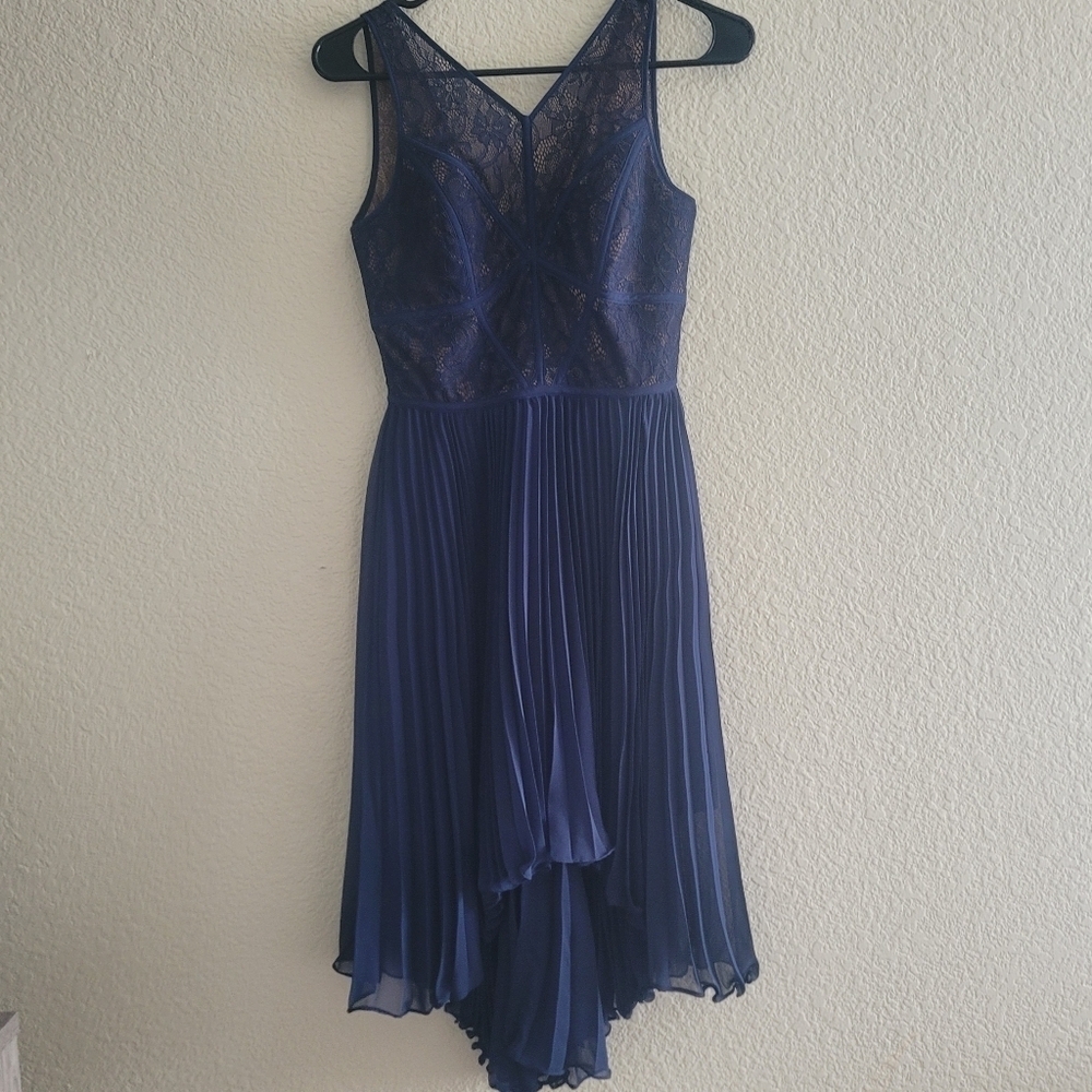 BCBG Paris NWT size 0 Lily Blue Night Dress - Picture 1 of 9